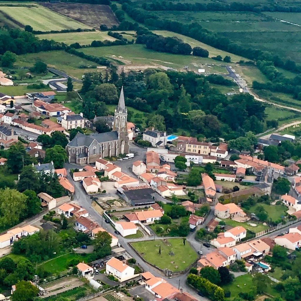 Magnifique vue de Vue pour apprendre le français.